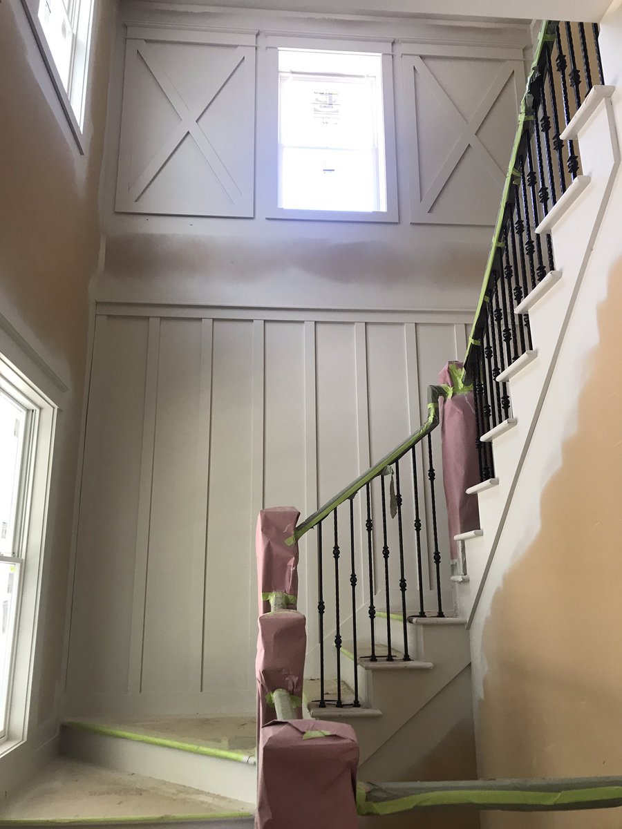 Almost 1 month away until the BIA Parade of Homes, presented by <a href="/Chase/">Chase</a> takes place! Check out this stunning wood work by @PDBuildersLtd! #ParadeinProgress