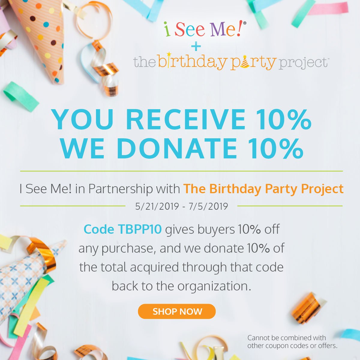 ISeeMe_Books's tweet photo. Help bring the fun of a birthday party to a homeless child. Use code TBPP10 to save 10%. A percentage of proceeds goes back to @bdayenthusiast #joychangeslives™ #shareyourbirthday™ #iseemebooks™ #experiencethejoy™
https://t.co/3iLUCLnCuU https://t.co/Txlp6l7od6