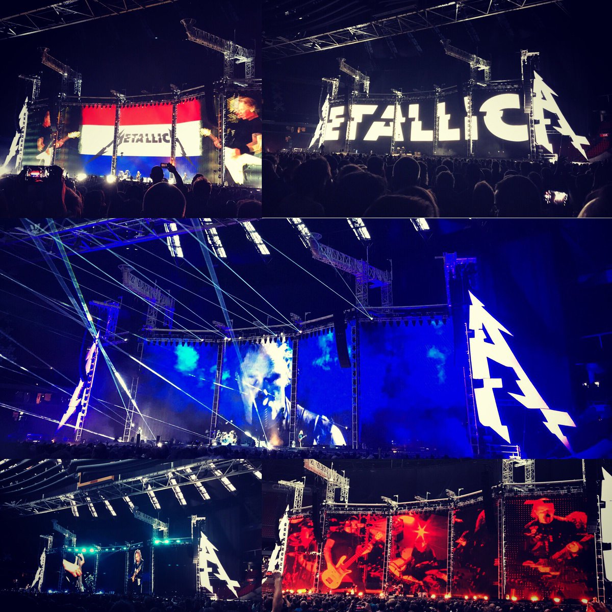 Was een mooi avondje in de <a href="/cruijffarena/">Johan Cruijff ArenA</a> met <a href="/Metallica/">Metallica</a> #Metallica #Metinamsterdam #Worldwired #Rocknroll