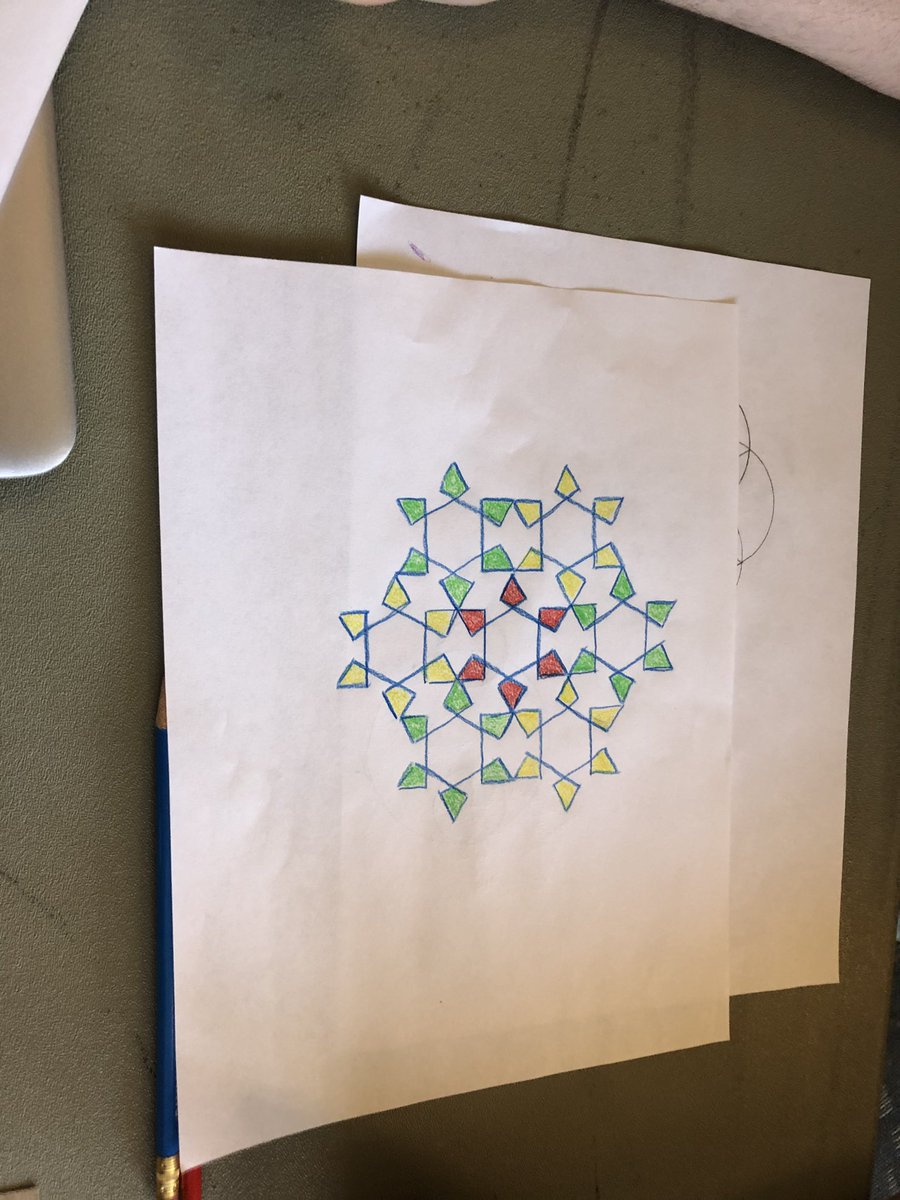 VanDeKopMath's tweet image. Some awesome constructions at #mcubed2019 #mctmmath