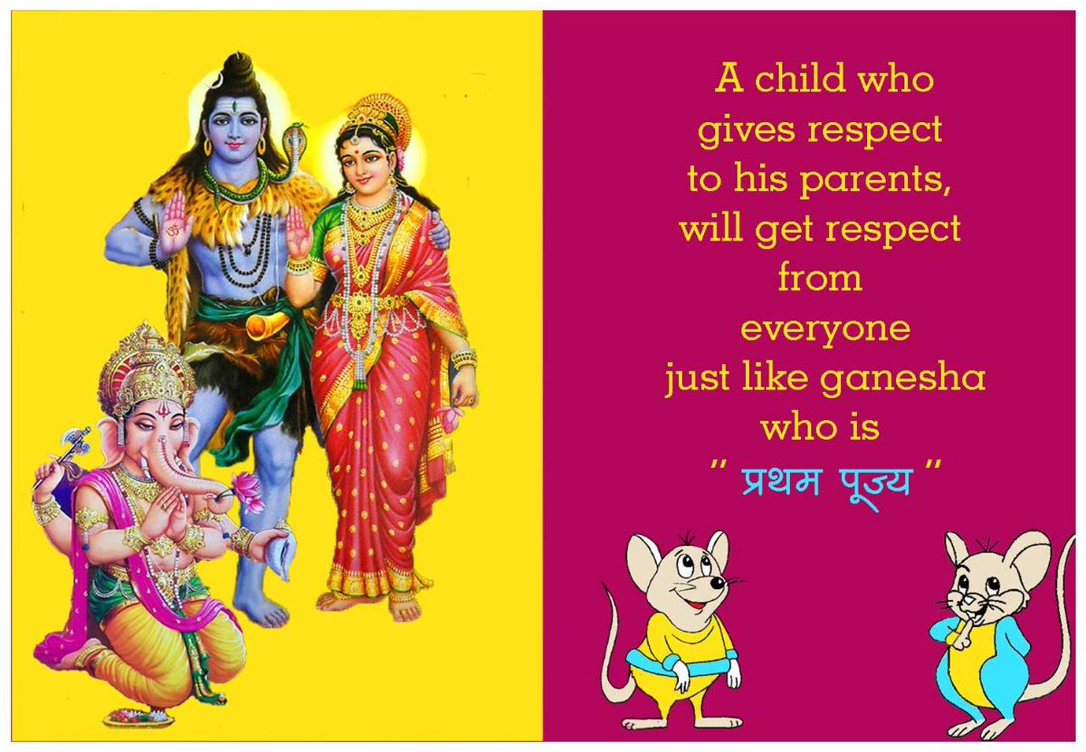 MayaChoudhary_'s tweet photo. @vp_offl #OurFather_OurPride #HappyFathersDay 
 Sant Shri Asaram Bapu Ji inspires every child to worship parents like Ganesha ji used to do. That child will definitely be blessed with virtues like Ganesha ji. 
 https://t.co/Wot6nksgnx