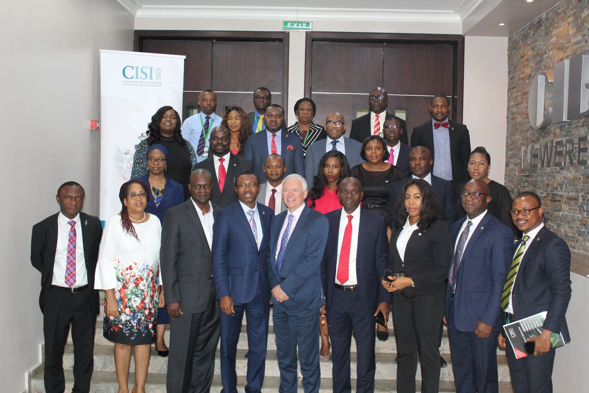 cibnigeria's tweet photo. @cibnigeria in collaboration with @CISI organised a round table session on securities and investment where a well carved out presentation on 'Developments in Securities and Investments' was delivered by Mr. Simon Culhane, CEO, @CISI
#CIBNCISI
#ProductiveCollaboration https://t.co/cdCuU0S79y
