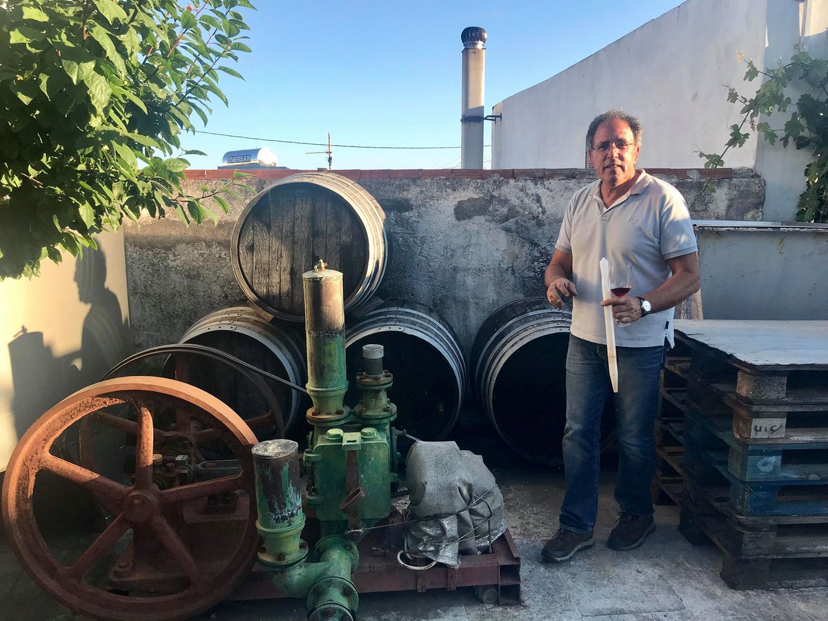 ykarakasisMW's tweet photo. A Mad Max Universe in Ziros, Crete. This is #Economou wines. New story https://t.co/WQqA1YFpE3 #greekwine #greekwineexplained https://t.co/llYwC5i482