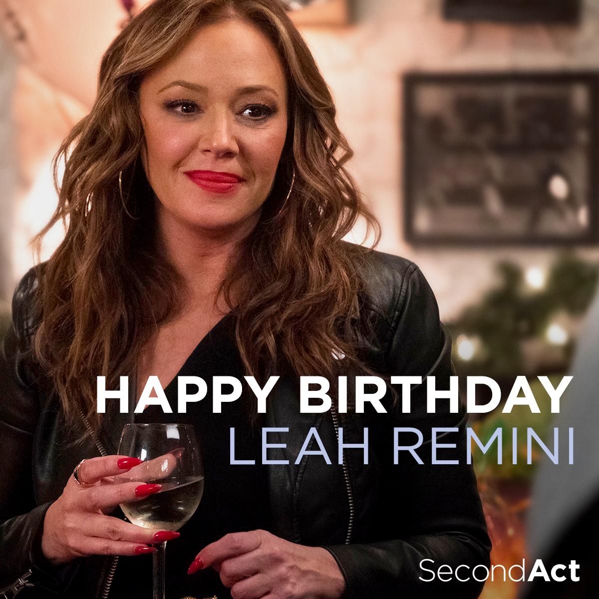 Happy birthday to the lovely Leah Remini! 