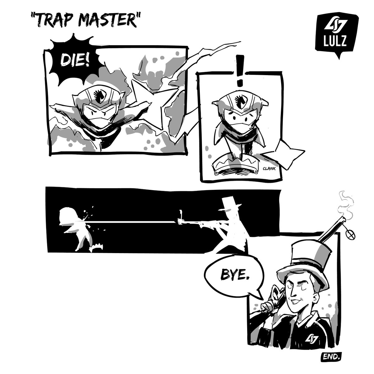 NRGLeague's tweet photo. "You just activated my trap card." - @Stixxay #CLGLulz https://t.co/wg5jAgH9fX