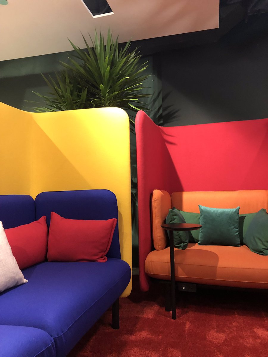 rhsources's tweet photo. The @BuzziSpace showroom #10-111 at @NeoCon_Shows 2019 has some stellar acoustic products for the industry this year! #NeoCon51 https://t.co/6LpiW8yfPF