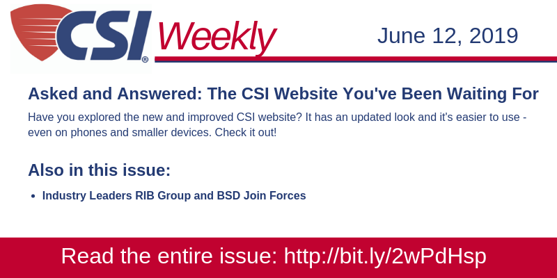 CSIConstruction's tweet photo. #CSIWeekly - it's what all the cool kids are reading. New issue at https://t.co/K1TZWoQvzV https://t.co/aEbnJgl0Ro