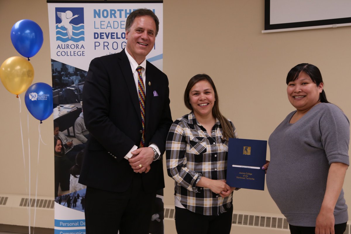 DetonChoMLP's tweet photo. A big congratulations to #DCC's sponsored Northern Leadership Development Program (#NDLP) participants Cheryl Martin, Community Liaison &amp; Brandon Sangris, Business Analyst who have graduated this month and will enable them to become leaders within the organization. https://t.co/OxftJ3Vn7E