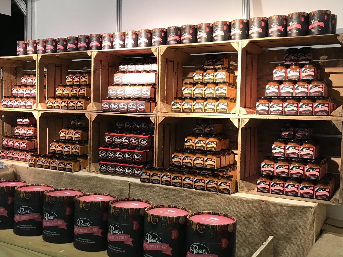 All set and ready to go at the BBC Good Food Show 2019 #pimata