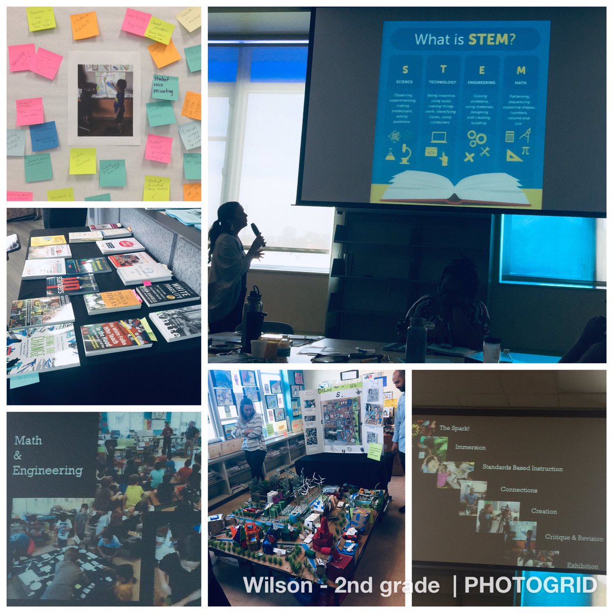 Wi109533622's tweet photo. Inquiry: It all starts with a spark ⚡️and a passion for finding an answer to a question. Great PD by expert teachers on how a PBL is initiated, framed, driven by Ss, and relevant.Thanks for sharing the magic! @PrincipalLCE @julemate @StoupasTeresa @delatorretcs
#TCSIPC2019 https://t.co/VhFqLe7snz