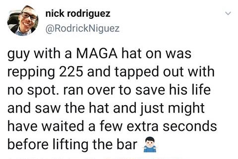 CloydRiversBurn's tweet photo. Liberal Logic: "I'd rather see someone suffer and die than help them, just because they have a different opinion than me."
Merica. https://t.co/5V52PH4z0h