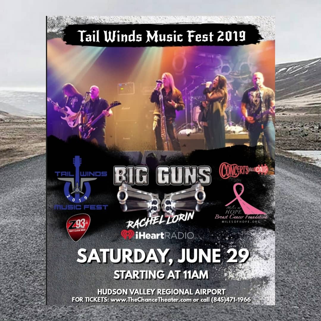 OfficialBigGun1's tweet photo. Come see us with @RLorinOfficial at the Tail Winds Music Fest June 29th at the Hudson Valley Regional Airport
To benefit @MilesofHopeBCF
Hosted by: @Z93hv @radiotigman &amp; @realdonjamieson https://t.co/NO0N0fPMau