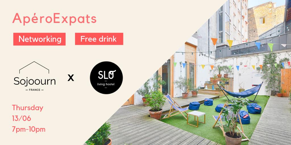 sojoourn's tweet photo. The sun is back ☀ Perfect day to network outside while drinking wine or beer! 😀🍷🍻 The #ApéroExpats by @Sojoourn is tomorrow! See you from 7pm at @Slohostel Anyone can RSVP &amp; attend. 
#networking #international #french #lyon @onlylyon https://t.co/5sukXBJbQt