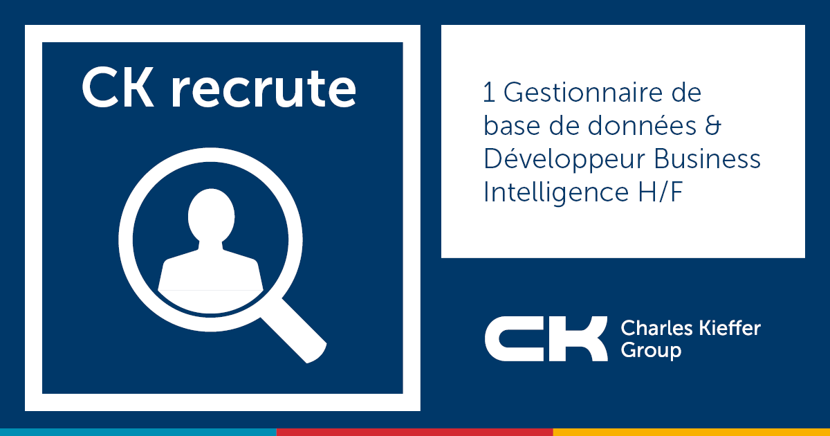 GroupeCK's tweet photo. Nous recherchons :

1 Gestionnaire de base de données &amp; Développeur Business Intelligence (H/F)
Disponibilité: ASAP

Retrouvez l'annonce sur : https://t.co/NN7GCHjUCy

#job #gestionnaire #basededonnees #businessintelligence #ck #charleskieffergroup https://t.co/mAyBpGJob8