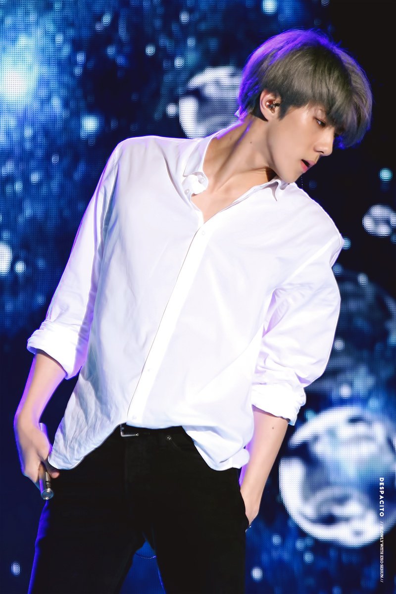 unbleached sehun tweet media