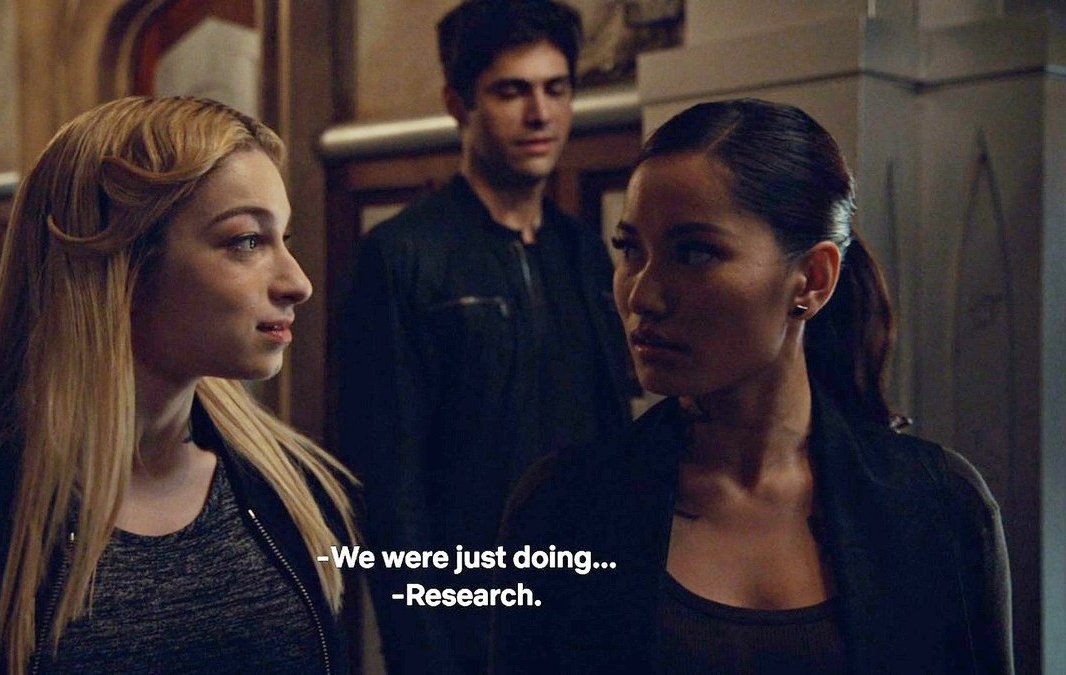 8. Aline Penhallow / Shadowhunters