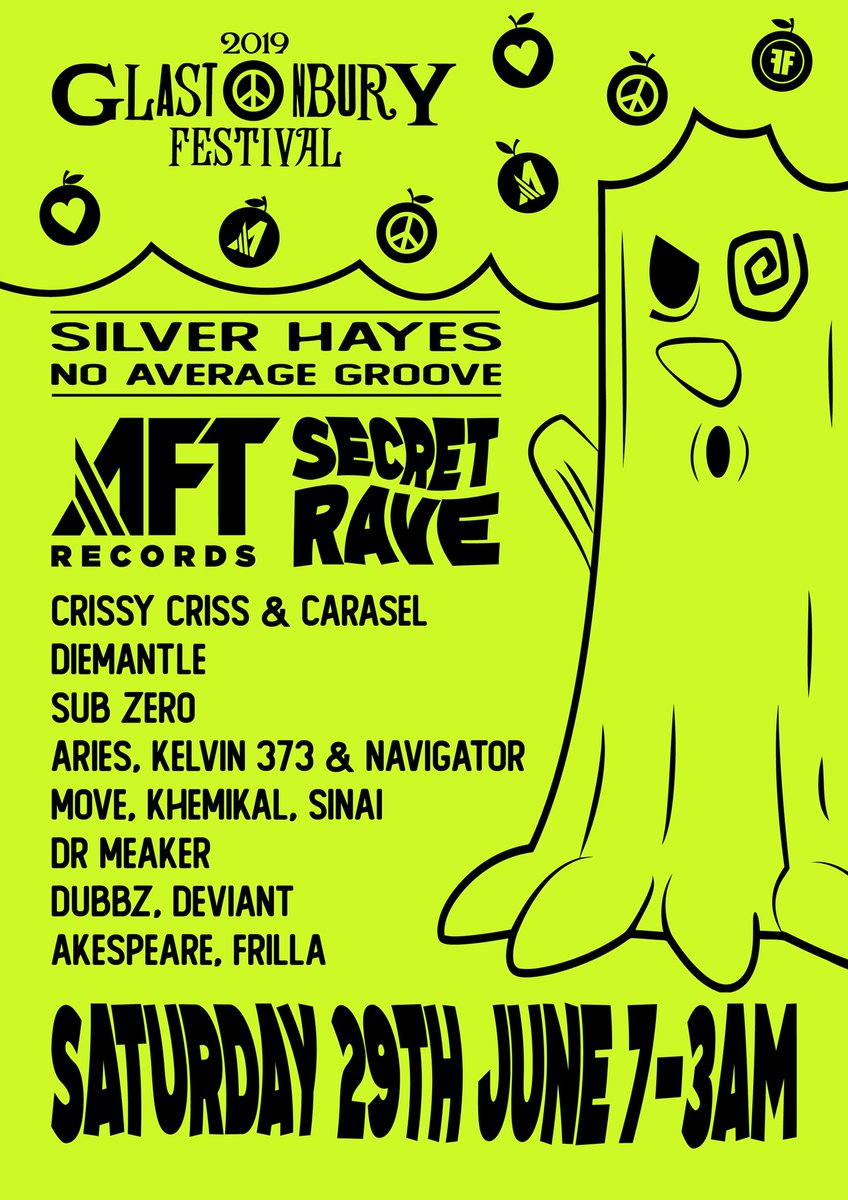 We are taking <a href="/AFTrecords/">AFT Records</a> to @GlastoFest this year! Very proud moment! Line up is crazy too, find us in the <a href="/silver_hayes/">Silver_hayes</a> area!