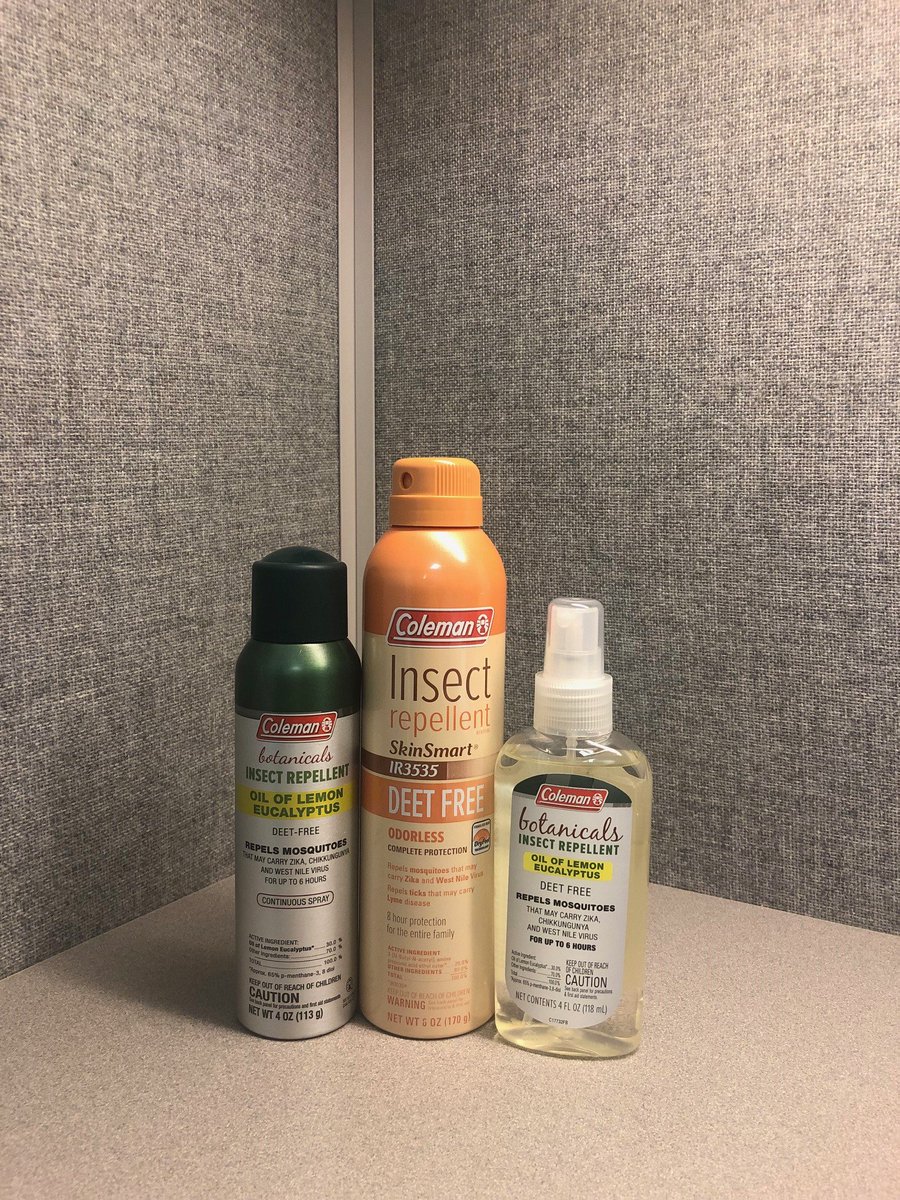 ColemanBugSpray's tweet photo. 🚨#GiveawayAlert🚨 #RT to enter for a chance to win our DEET-free repellents! Winner will be selected Wednesday, June 19! Get GOING and RETWEET!!!! #Giveaway #RTthis #ColemanInsectRepellents #SummerGiveaway #ColemanInsectRepellentsSummerGiveaway https://t.co/Xq1kAMVKDd