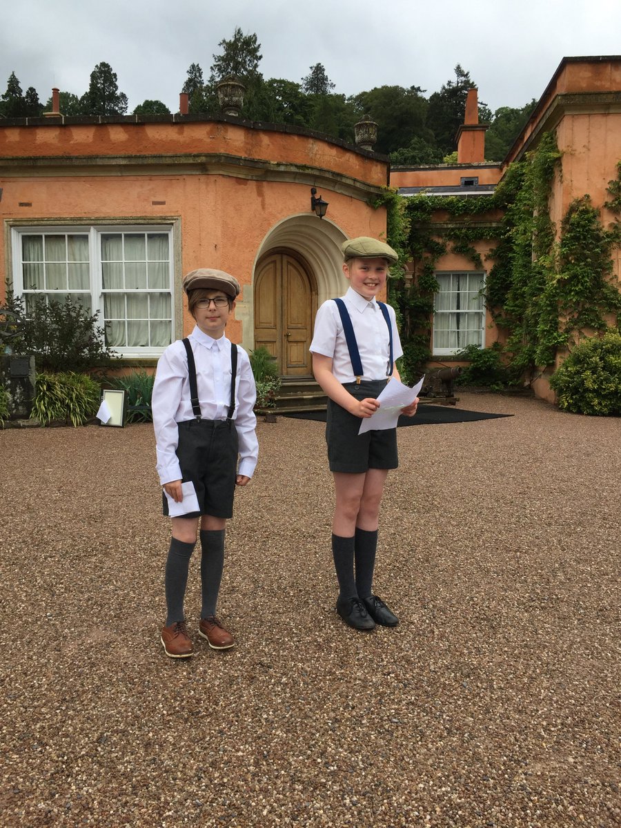 BeevorJames's tweet photo. Year 5 @BCPSchool will be performing their historical re-enactment from 1919 @NTKillerton @nationaltrust property tomorrow to commemorate the founding of the @ForestryEngland 100 years ago. Dress Rehearsals went well today, performances tomorrow &amp; Friday. #History #pbl #drama https://t.co/2tvMDyfnGl