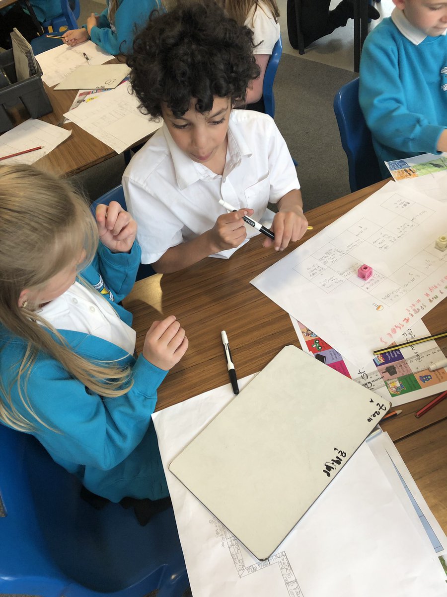 ErminePrimary's tweet photo. Year 3 designed their own money themed board games today, and had lots of fun trying to ‘earn’ as much money as possible!🖍🎲💷 #financialcapabilityweek #moneymoneymoney https://t.co/pVU8dLDRlg