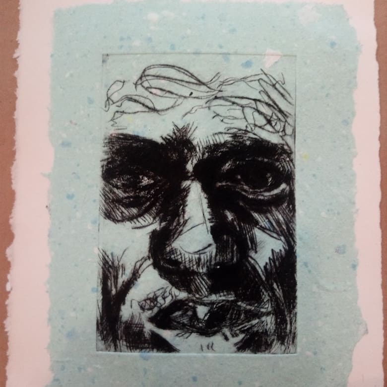 My prints from the Science of Printmaking 3 day class <a href="/carlosmuseum/">Michael C. Carlos Museum</a> #artteacherscreate #cobbartrocks