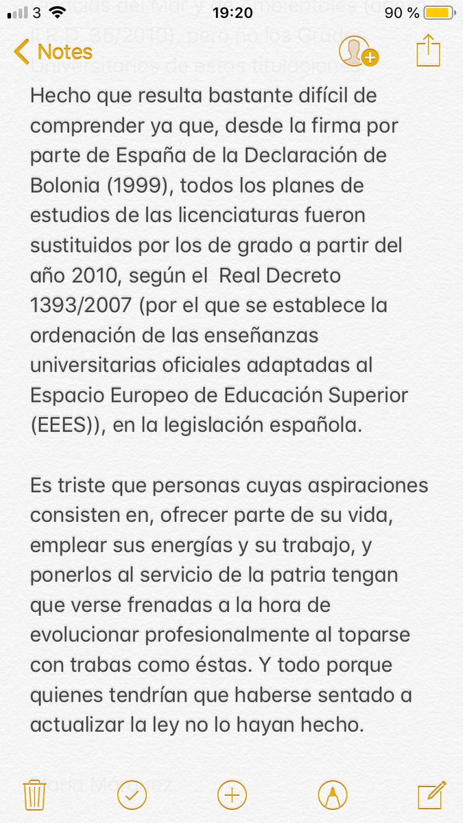 MariaMm1996's tweet photo. Merece la pena perder unos minutos de tiempo para leer esto. @Armada_esp @Defensagob https://t.co/pk7pEZx8XH