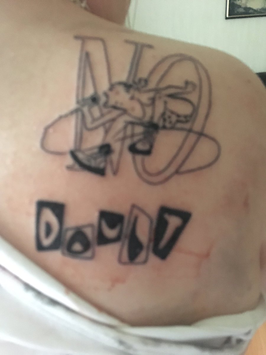 ByClaireWilson's tweet photo. Tattoo two: #ndink @nodoubt https://t.co/HU71b1R15h
