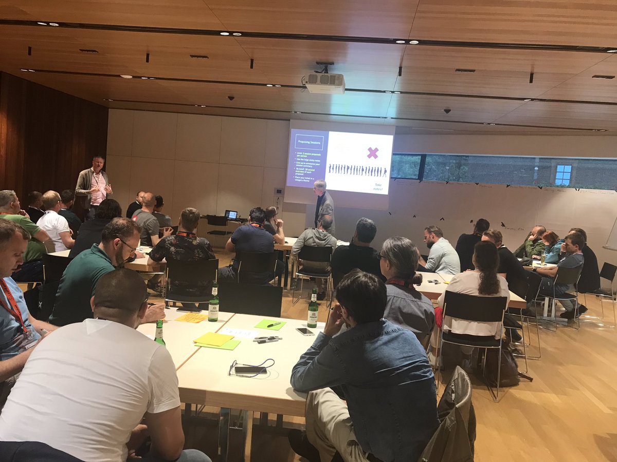 What a week! After #EAE19 in Bilbao, #Kanban leadership retreat #klr19 kicking off in Mayrhofen. Great international and diverse crowd, really looking forward to the event.