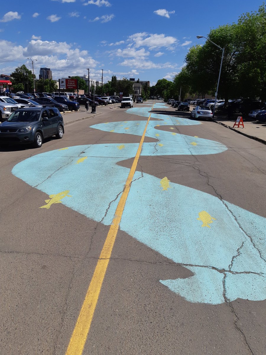 holdsurf's tweet photo. There's a river running down 103 ave.
How to make a road way more interesting and another great reason to see the Sunday market too @YegdtMarket @DBAyeg https://t.co/wafzzEH6Da
