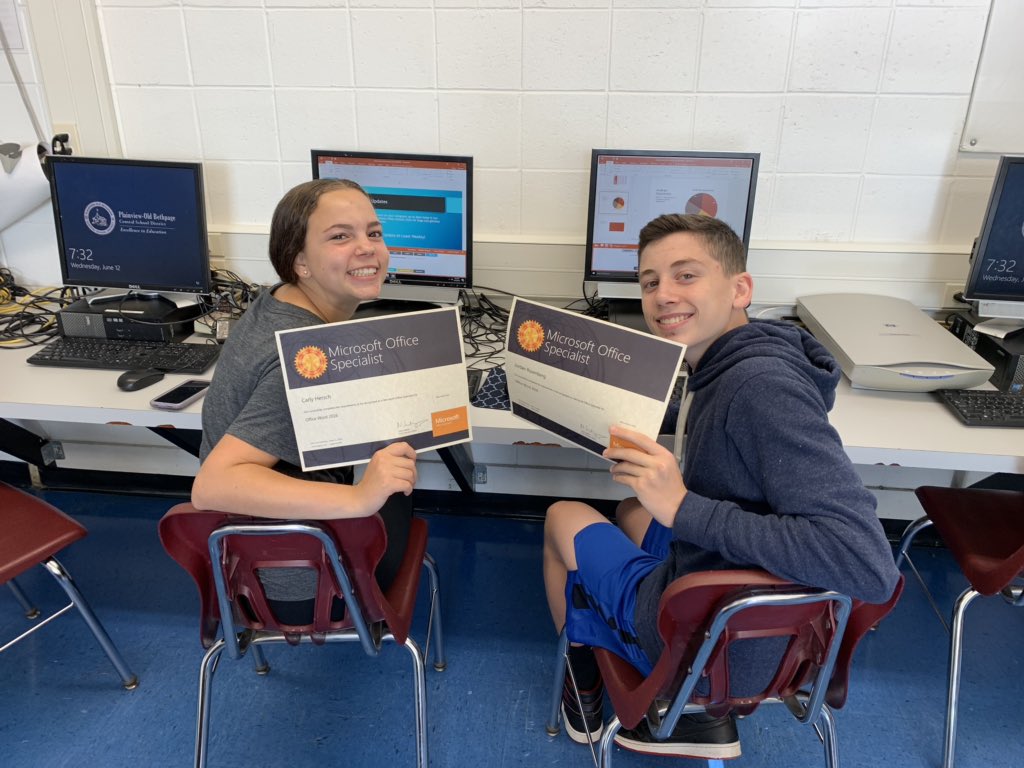 mrstortoso's tweet photo. Here are just some of our 70+ students who are officially certified in @Microsoft Word! They have worked so hard all year to achieve this certification. Congratulations!!🎉 @POBJFK @PobJfkBusiness @POBSchools @pobLiebs @MsG_Farrell https://t.co/seEGdd7X6U