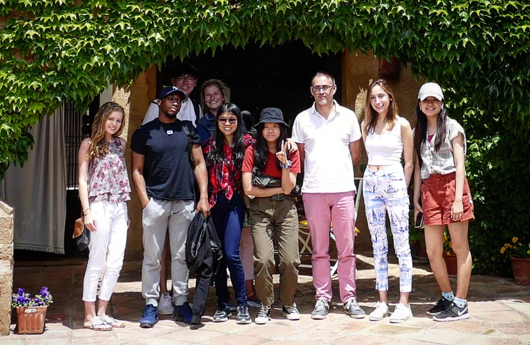 CIHEAMZaragoza's tweet photo. Discovering Somontano county with @MABS_Summer  students 
#MABS19 @CEDERSOMONTANO https://t.co/sccyYwzvkm