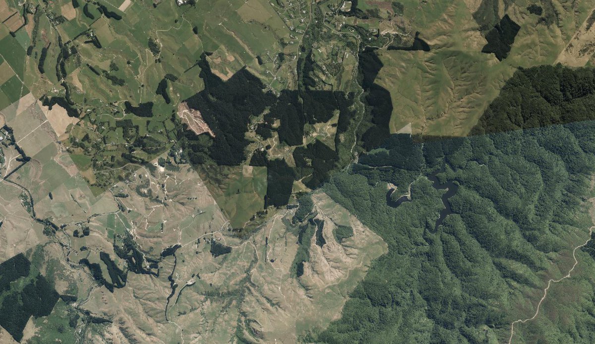 LINZLDS's tweet photo. Explore and uncover the Manawatu-Whanganui regions in 3D with the latest DEM and DSM from the LINZ Data Service https://t.co/1lCGuyeRHi. Classified point clouds are available from @OpenTopography https://t.co/fQ2jZzXMA0 #opendata #Lidar Image: Turitea Dams https://t.co/EATFMrlual