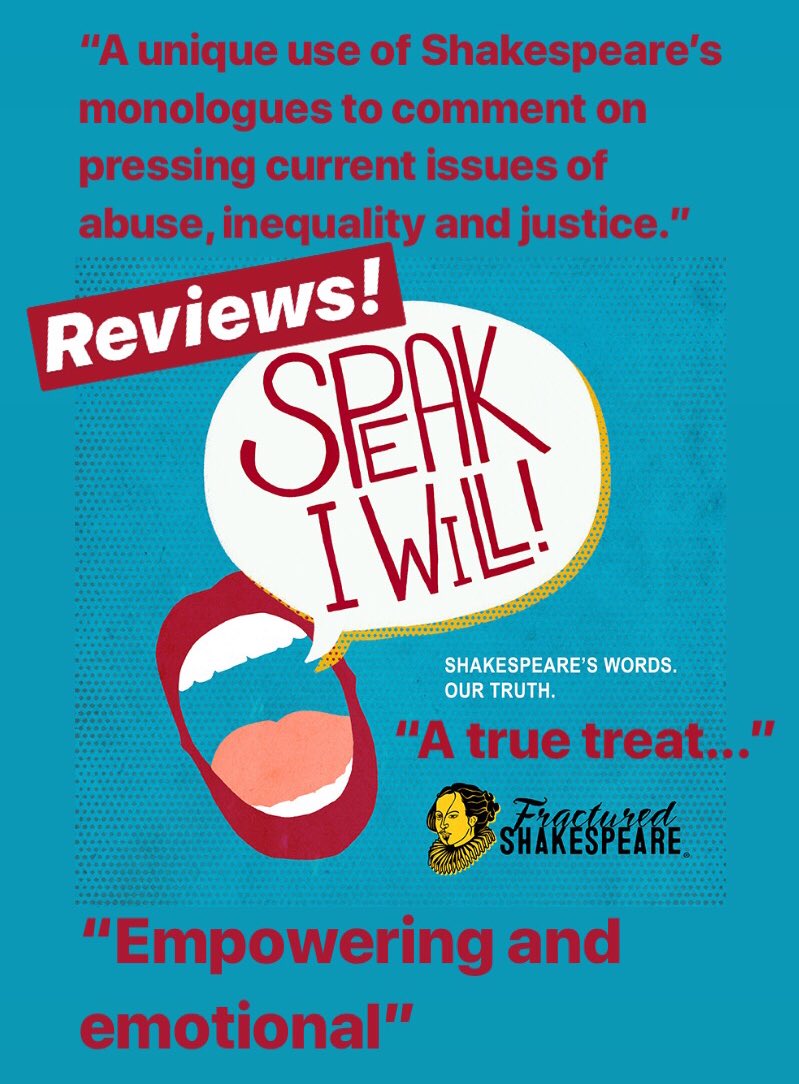 Reviews are coming in for #SpeakIWillFringe! Only 4 shows left!  Have you bought your tickets yet?! 
hollywoodfringe.org/projects/6194?…

#hff19 <a href="/hollywoodfringe/">hollywoodfringe</a> @MercedesMariaLA <a href="/atypicalhaze/">HazeL (siya/they)</a> @colleenecarey <a href="/christinagrayla/">Christina Gray</a> <a href="/charissajactor/">Charissa J. Adams</a> @elenamaria_sa