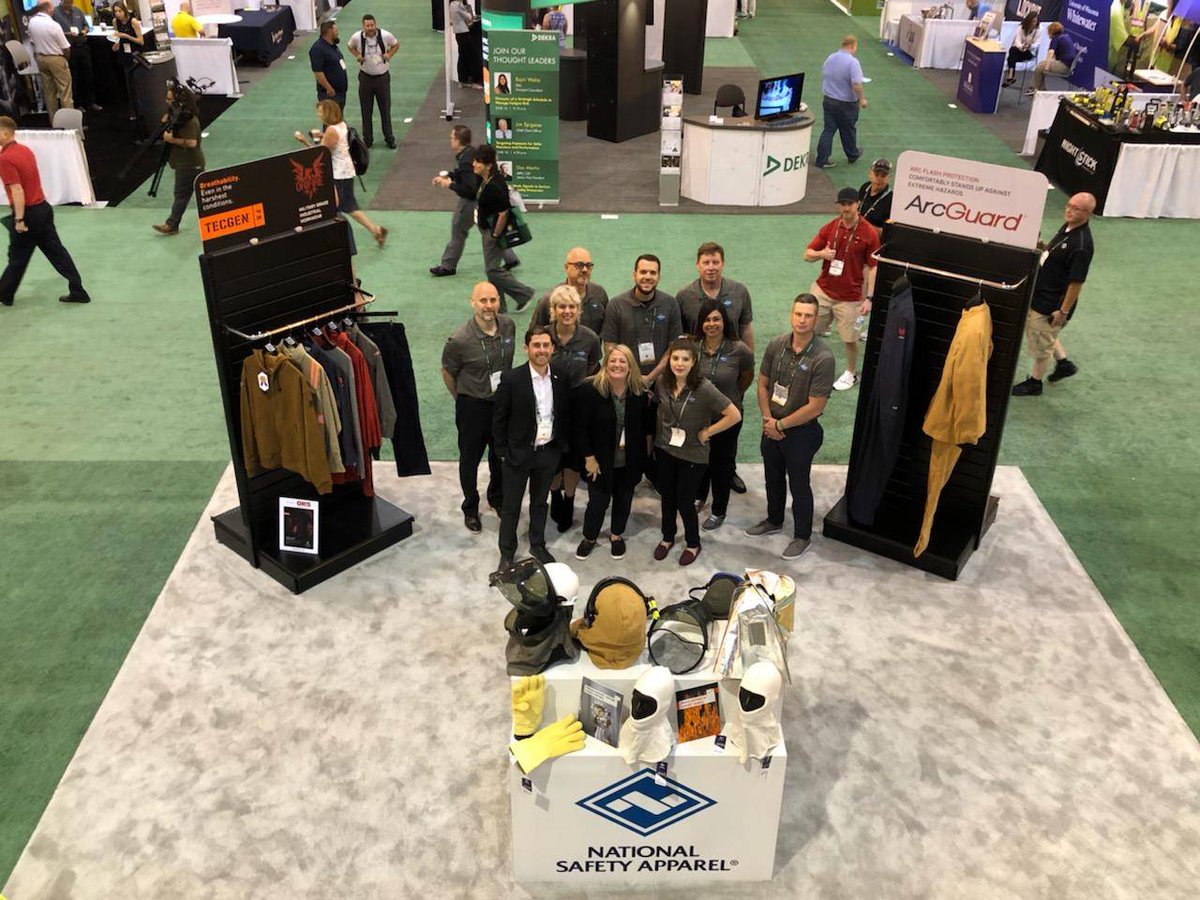 thinkNSA's tweet photo. Thank you for a great @ASSPSafety American Society of Safety Professionals show!
#facesofNSA #innovatingforyou #thinkNSA #Safety2019 https://t.co/q19qFX8xKx