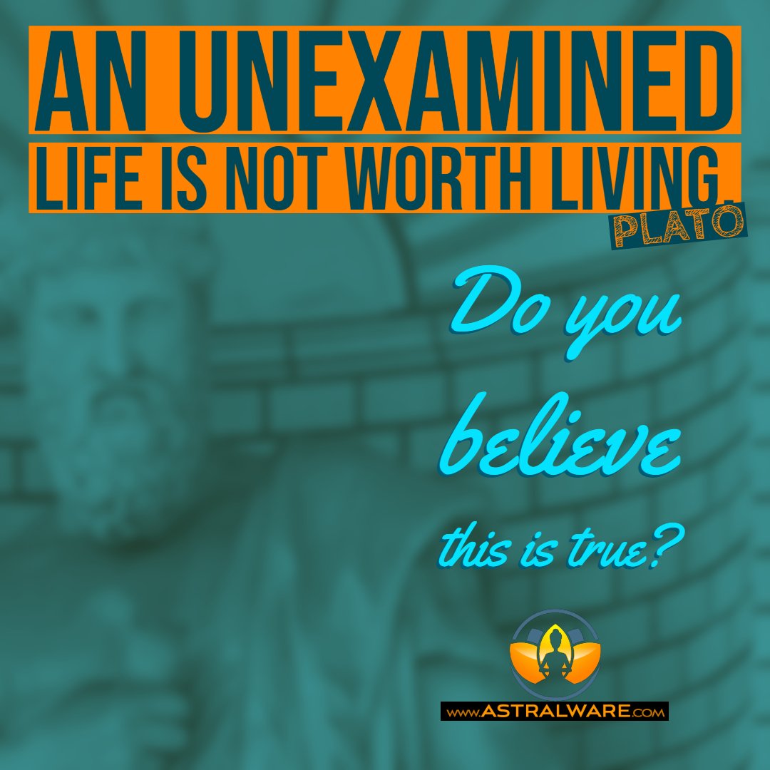 Astralware's tweet image. An Unexamined Life is not Worth Living Says Plato
#astralware #awake #belief #infinite #inspiration #love #Plato #Soul #spirit #spiritualawakening #spiritualbeings #spiritualgrowth #synchronicity #UnexaminedLife #WeAreAllOne astralware.com/an-unexamined-…