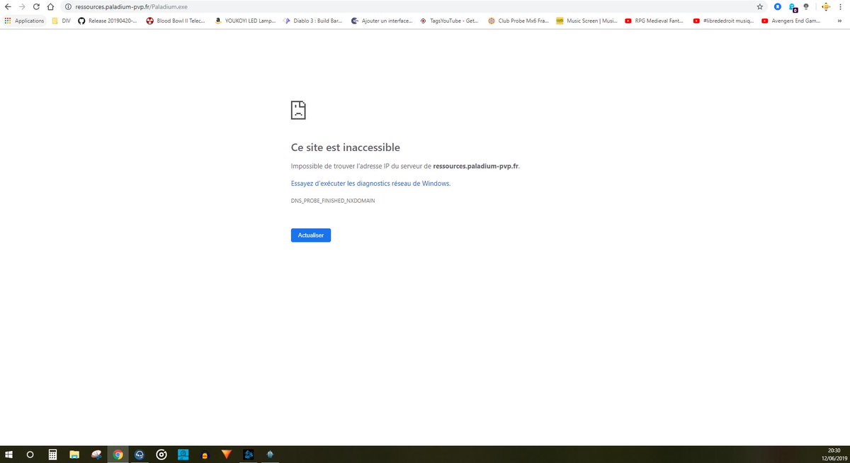 DrycanHD's tweet photo. @PaladiumPVP Normal ? C'est quand on cherche à DL le launcher sur https://t.co/jazZB1tyAS 🤔 https://t.co/wrz9iBqjyj