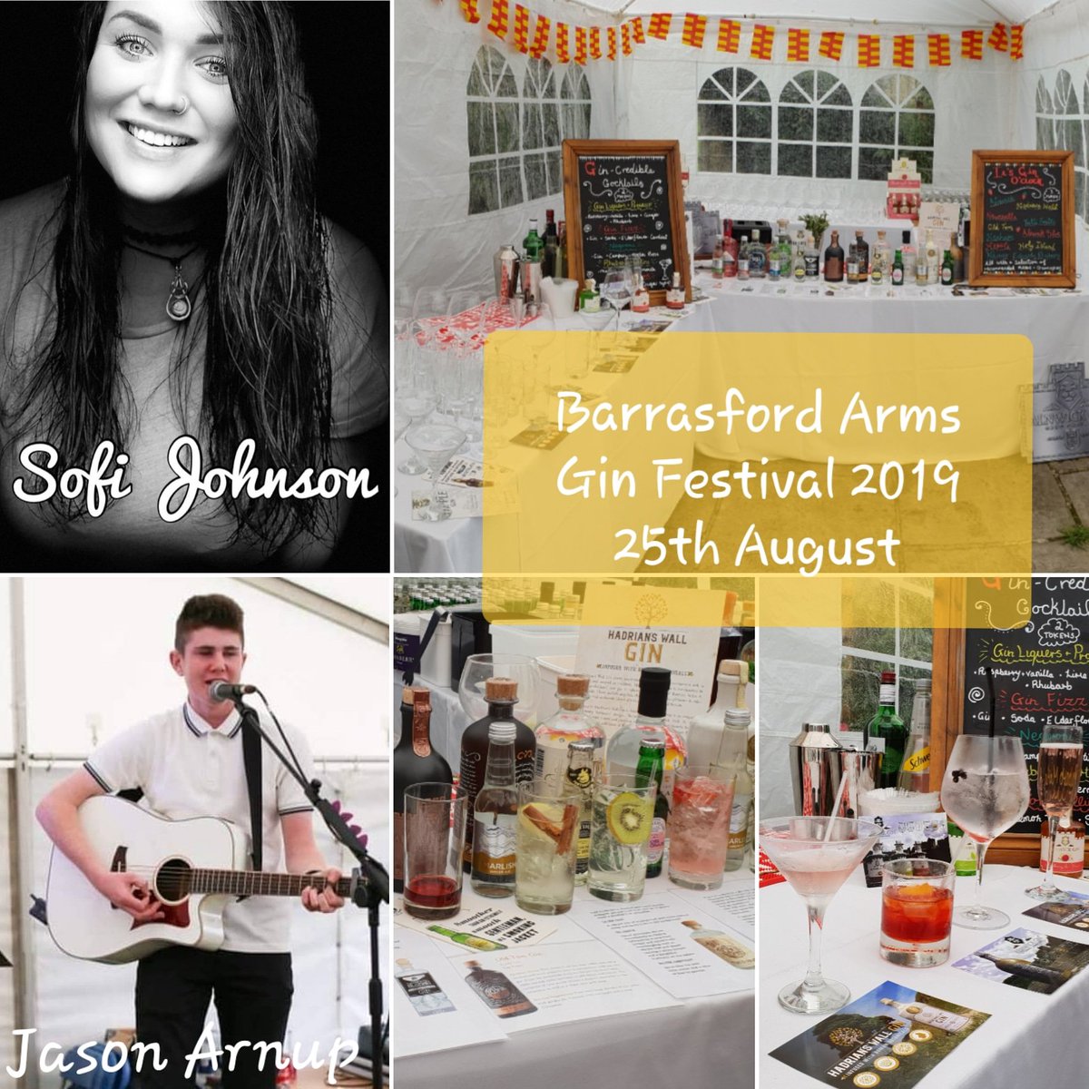 Barrasford Arms (@barrasfordarms) on Twitter photo Our Gin Festival will be returning once again this year!
Starting 4pm until close 💃
#augustbankholiday #ginfestival #bankholidayweekend #local #gin <a href="/Hepple_Spirits/">Hepple Spirits</a> #hadrianswallgin <a href="/holyislandgin/">Holy Island Gin</a> <a href="/AlnwickGin/">Alnwick_Gin</a> <a href="/NewcastleGin/">Newcastle gin</a> <a href="/HotspurGin/">Hotspur Gin</a> <a href="/PoeticLicenseUK/">Poetic License</a> @FentimansLtd <a href="/MarlishWater/">Marlish Water</a> Our Gin Festival will be returning once again this year!
Starting 4pm until close 💃
#augustbankholiday #ginfestival #bankholidayweekend #local #gin <a href="/Hepple_Spirits/">Hepple Spirits</a> #hadrianswallgin <a href="/holyislandgin/">Holy Island Gin</a> <a href="/AlnwickGin/">Alnwick_Gin</a> <a href="/NewcastleGin/">Newcastle gin</a> <a href="/HotspurGin/">Hotspur Gin</a> <a href="/PoeticLicenseUK/">Poetic License</a> @FentimansLtd <a href="/MarlishWater/">Marlish Water</a>