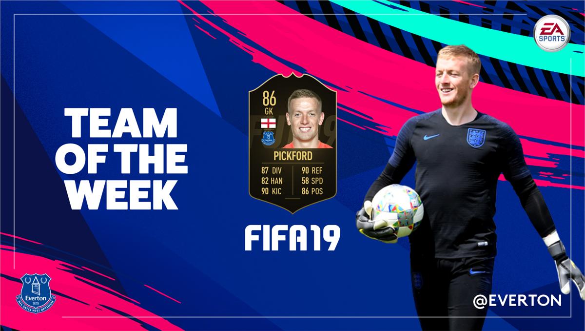 ☑️ | Başarılı kalecimiz <a href="/JPickford1/">Jordan Pickford</a>, milli forma ile çıktığı Hollanda ve İsviçre maçlarındaki performansı ile @EASPORTSFIFA Haftanın Takımı'na seçildi.

Devam Jordan! 👏 #TOTW #EFC