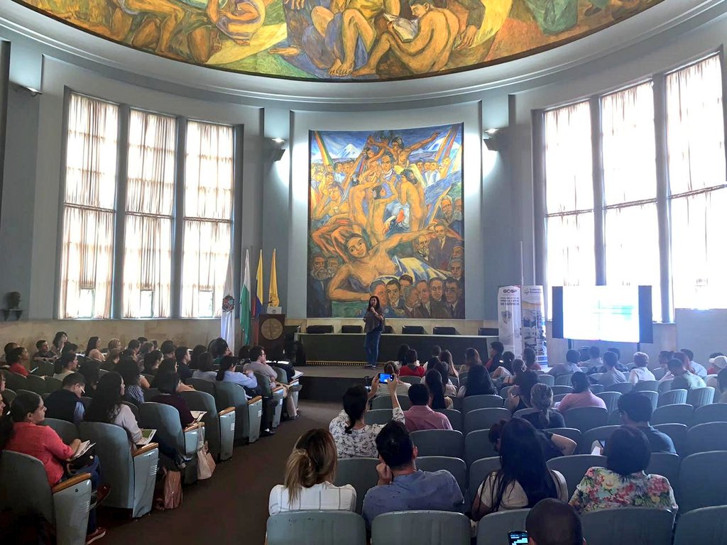 Más de 130 personas nos acompañaron hoy en #Medellín en el lanzamiento del #GQSP Colombia. Agradecemos @UNmedellin y a todos nuestros aliados. Nos vemos mañana en #Cali! <a href="/SuizaColombia/">Embajada de Suiza en Colombia</a> <a href="/MincomercioCo/">MinComercio Colombia</a> <a href="/Col_Productiva/">Colombia Productiva</a>