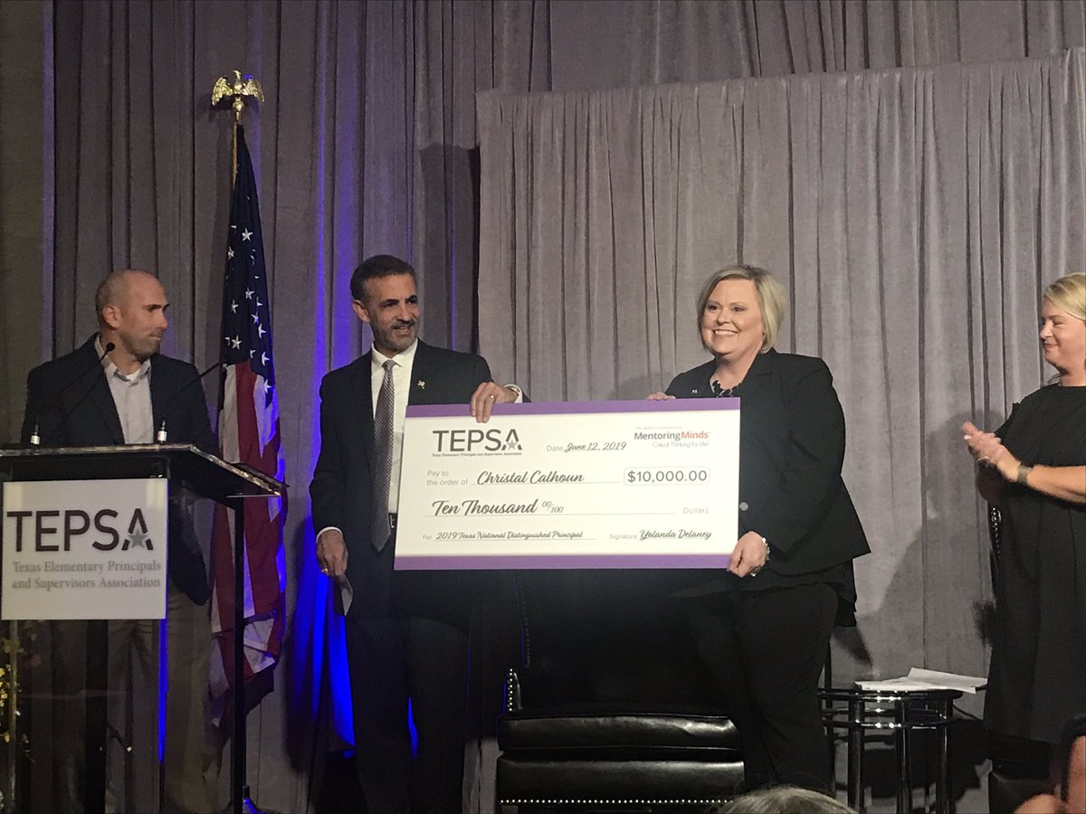 NAESP Zone 8 (@naesp_zone8) on Twitter photo Congratulations to Texas Principal, and <a href="/naesp/">National Assoc. of Elementary School Principals</a> National Distinguished Principal, Crystal Calhoun! Thank you, <a href="/mentoringminds/">Mentoring Minds</a> for your partnership to support leaders in Zone 8! #WeLeadTX <a href="/TEPSAtalk/">TEPSA</a> Congratulations to Texas Principal, and <a href="/naesp/">National Assoc. of Elementary School Principals</a> National Distinguished Principal, Crystal Calhoun! Thank you, <a href="/mentoringminds/">Mentoring Minds</a> for your partnership to support leaders in Zone 8! #WeLeadTX <a href="/TEPSAtalk/">TEPSA</a>