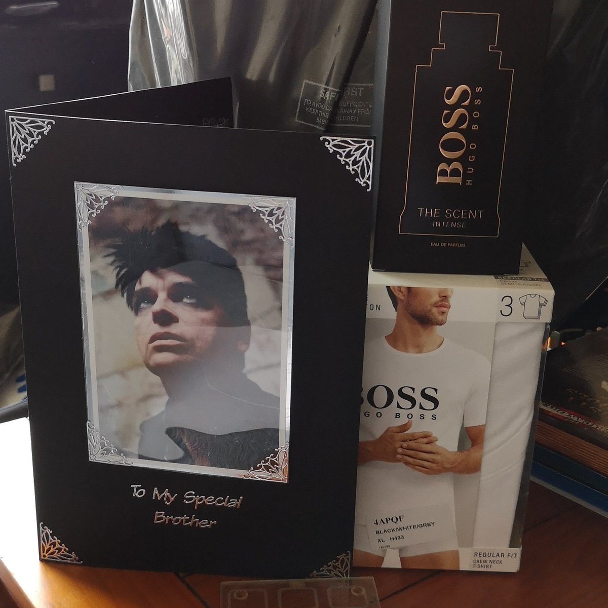 From my sister, i think she loves me.