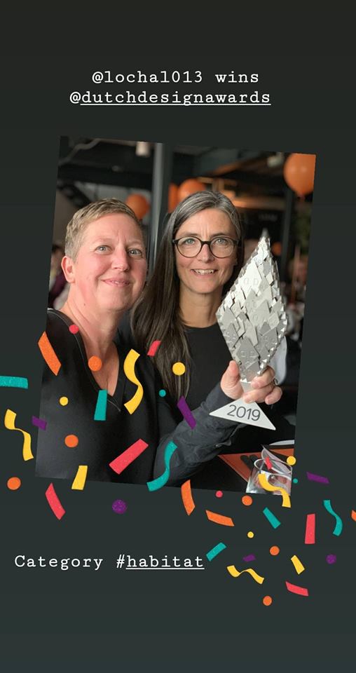 YES! De LocHal sleept de Dutch Design Award in de wacht, in de categorie 'Habitat'. Wat zijn we trots!