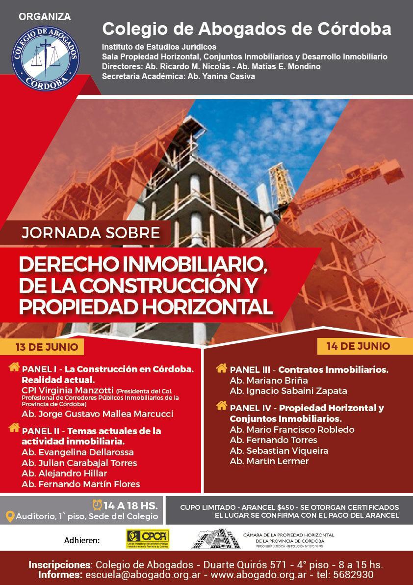 OnlineSIRO's tweet photo. ESPECIAL CORDOBA. Con Siro estaremos presentes 13 y 14 de junio en la Jornada de Derecho inmobiliario, de la Construcción y Propiedad Horizontal.
Si te interesa y querés saber más podés consultar en escuelaz@abogado.org.ar https://t.co/hFfdtkmZhC