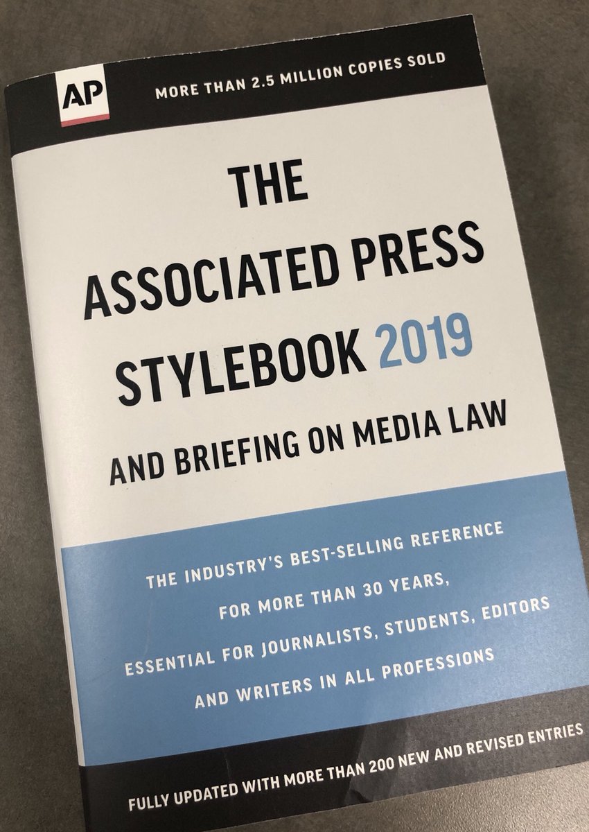 It’s like Christmas! <a href="/APStylebook/">APStylebook</a> #APStylebook #Nerd #MoreThanForever
