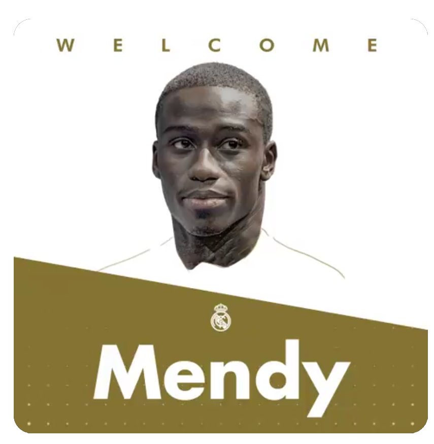 Mendy, nuevo jugador del Real Madrid.