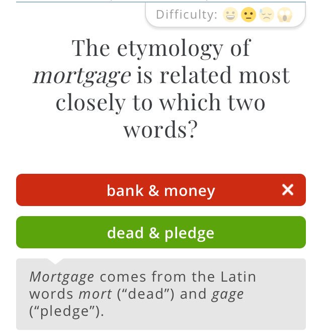 jeanvaljeani's tweet image. Birini mort etmek(öldürmek) tr’de hala kullanımda olan bir sözcük. Mort latince’de ölüm manasına geliyormuş. Bize büyük ihtimal roma’dan miras bir kelime. Mortgage’in manası da ölüm ve yemin ama bence teslimiyet manası da var. #pureknowledge