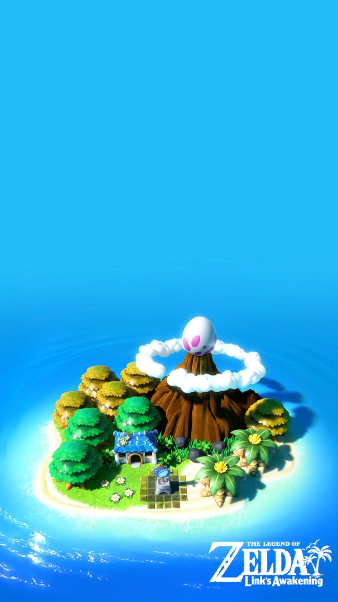 MapacheRants's tweet photo. Hice un fondito de celular de Link’s Awakening. Se los dejo por si lo quieren usar :) https://t.co/5X30DMC1rC