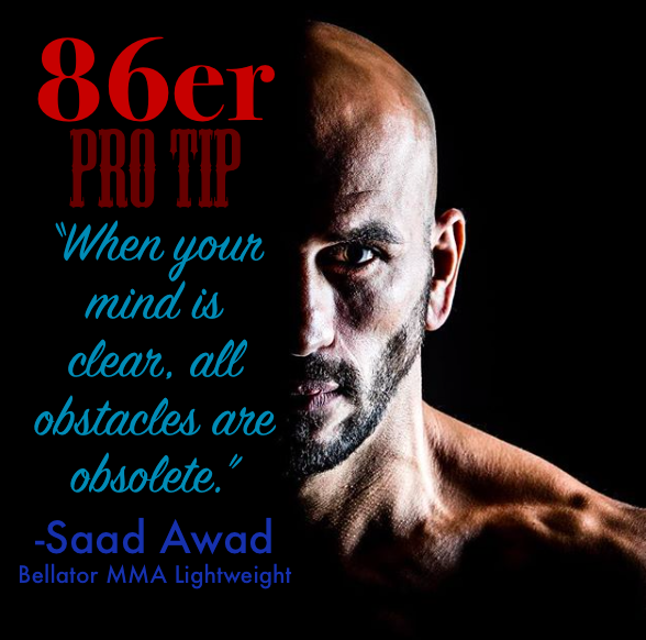 the86ers_brand's tweet photo. Craving an 86er Pro Tip?

@SAADMMA @BellatorMMA 

Photograph by: Lucas Noonan

#motivational #inspirational #bellator #bellatormma #saadawad #the86ers #the86ersbrand https://t.co/HnBq4aCHee