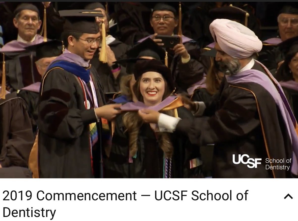 EdTechRuss's tweet image. So this just happened. Congratulations to one of our alumni. Dr Elena Rabago DDS @ColtonJUSD @CHSJackets_ #ucsfdent19