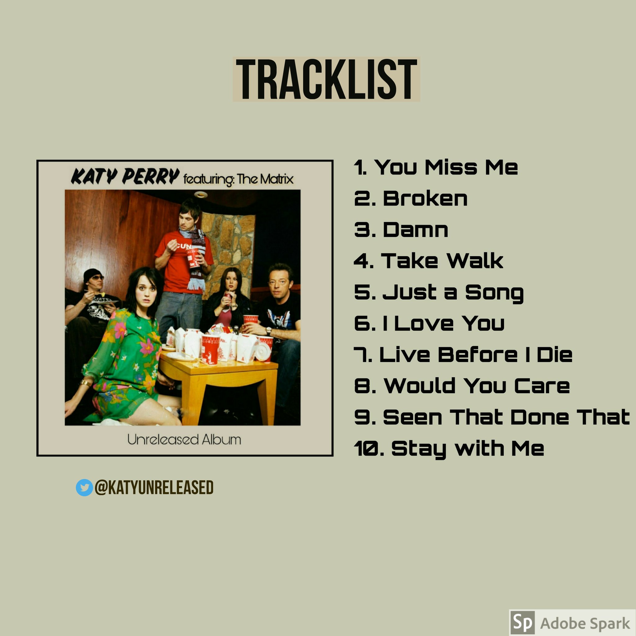 Katy Unreleased on Twitter: "#2: The Matrix\